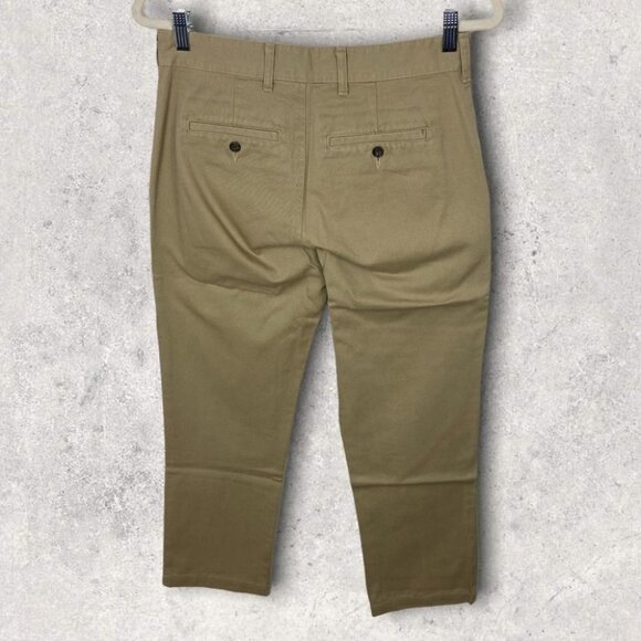 NWT Peter Manning Lightweight Chino Dress Pants Khaki Size 28 by 27 New Tags Tan - Picture 3 of 14